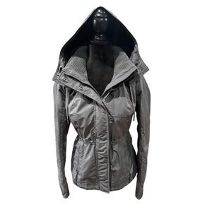 Abercrombie & Fitch All-Season Weather Warrior Jacket Coat Bella Swan XS Gray